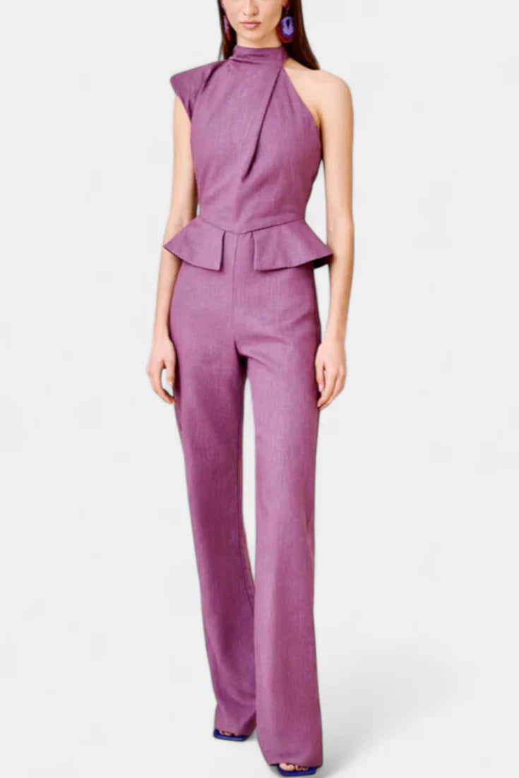 Mono Neira · Largo asimétrico de lino y algodón